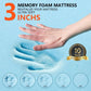 IHanherry 3 Inch Cooling Gel Memory Foam Mattress Topper