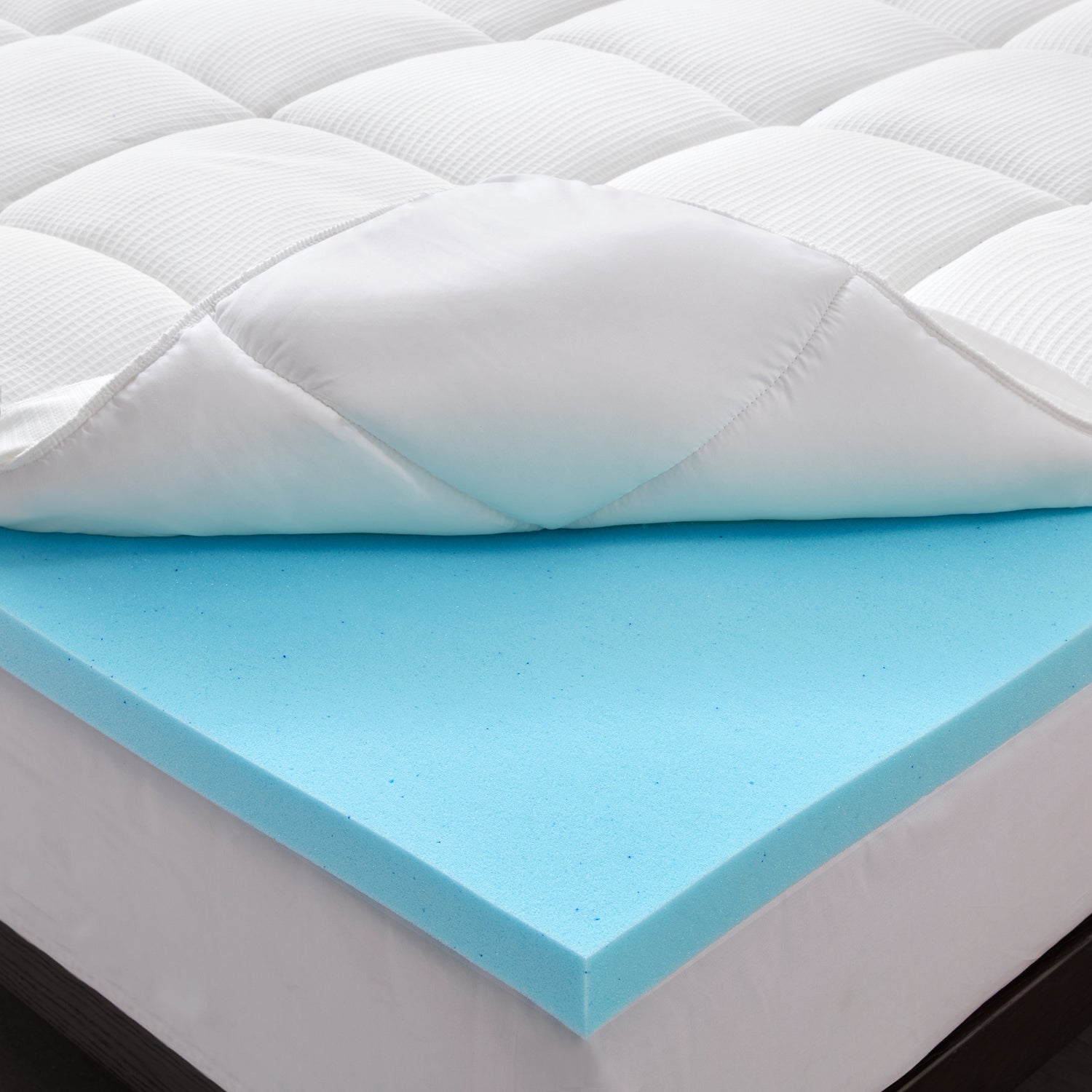 2 Gel Memory Foam Mattress Topper – SleepInnovations