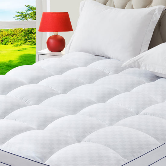 IHanherry Cooling Down Alternative Mattress Topper (2 Colors)