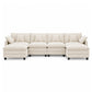 149.2 Inch Cloudy Luxury Thickened Cushion Modular Sofa (5 Colors)