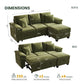 SpaceMax Sleeper Modular Sofa