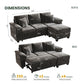 SpaceMax Sleeper Modular Sofa