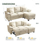SpaceMax Sleeper Modular Sofa