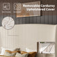IHanherry 165cm Curved Headboard Velvet Bed Frame
