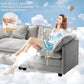 IHanherry 149.2 Inch Cloudy Luxury Thickened Cushion Modular Sofa