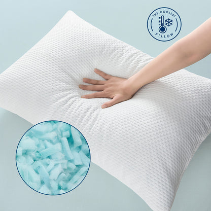 Adjustable Cooling Shredded Memory Foam Pillow