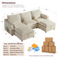 IHanherry Halo Sectional Modular Sofa