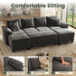 SpaceMax Sleeper Modular Sofa