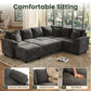 SpaceMax Sleeper Modular Sofa