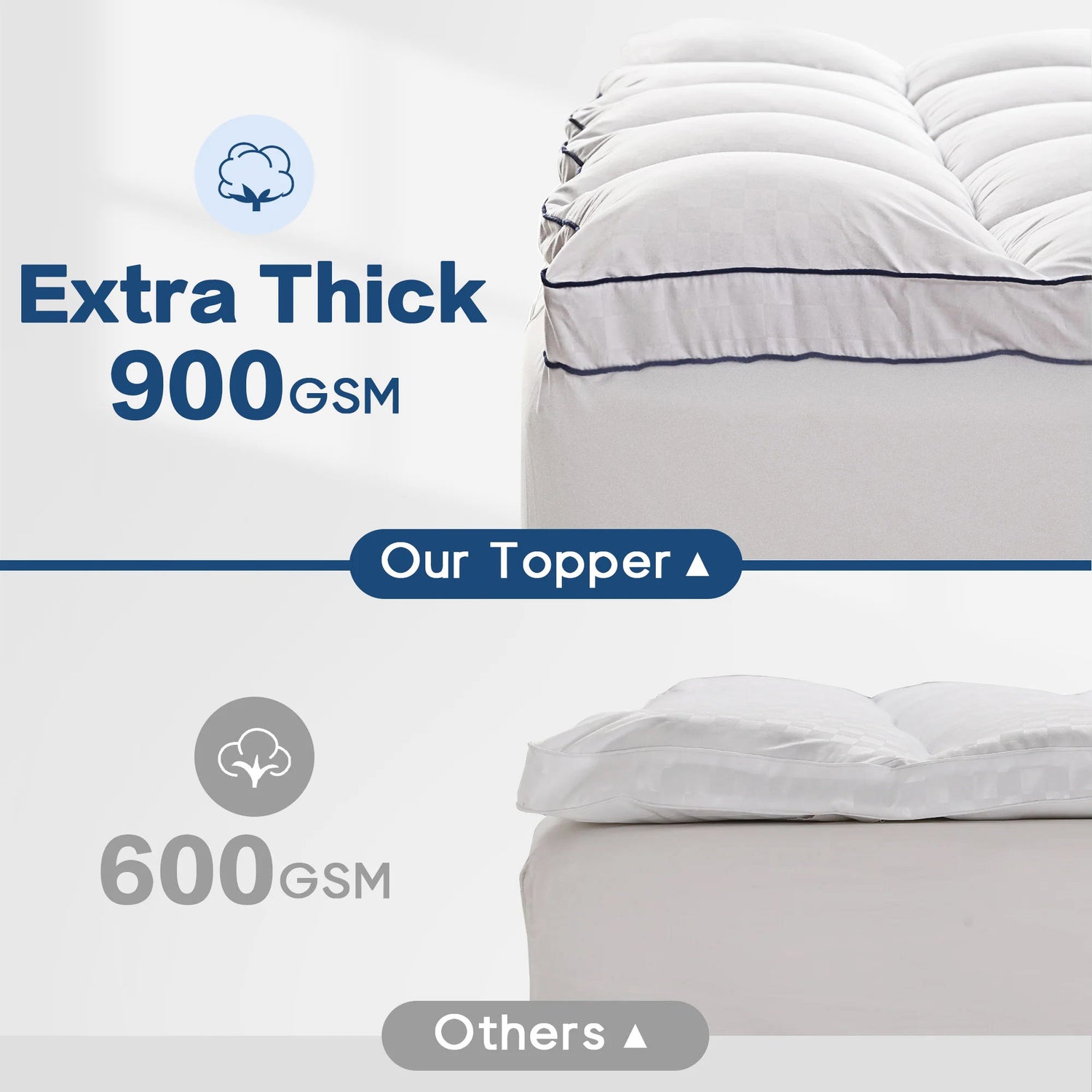 Down Alternative Mattress Pad