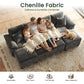 SpaceMax Sleeper Modular Sofa