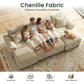SpaceMax Sleeper Modular Sofa