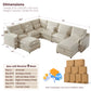 IHanherry Halo Sectional Modular Sofa