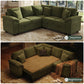 SpaceMax Sleeper Modular Sofa
