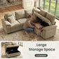 SpaceMax Sleeper Modular Sofa