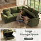 SpaceMax Sleeper Modular Sofa