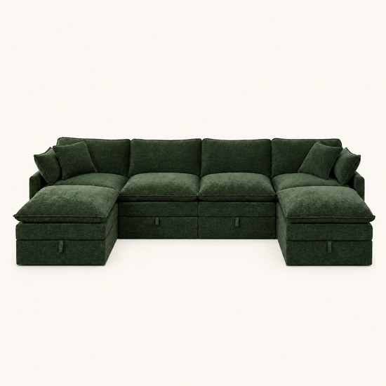 Storage Cloudy Luxury Modular Sofa