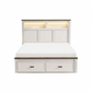 IHanherry Roman Column Framed Storage Bed